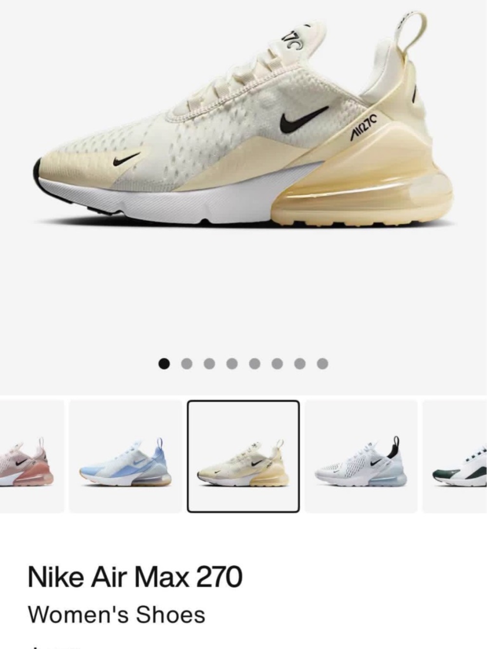 Women's Nike Air Max 270 - Size 9.5 - Picture 4 of 4